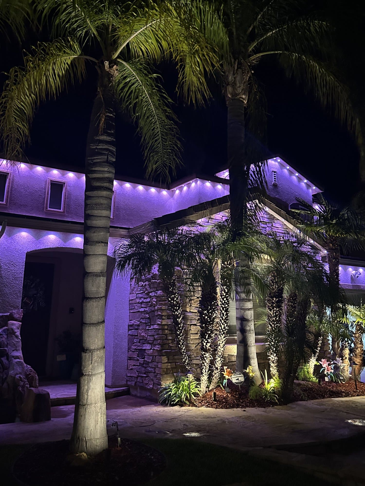 Commercial permanent lighting